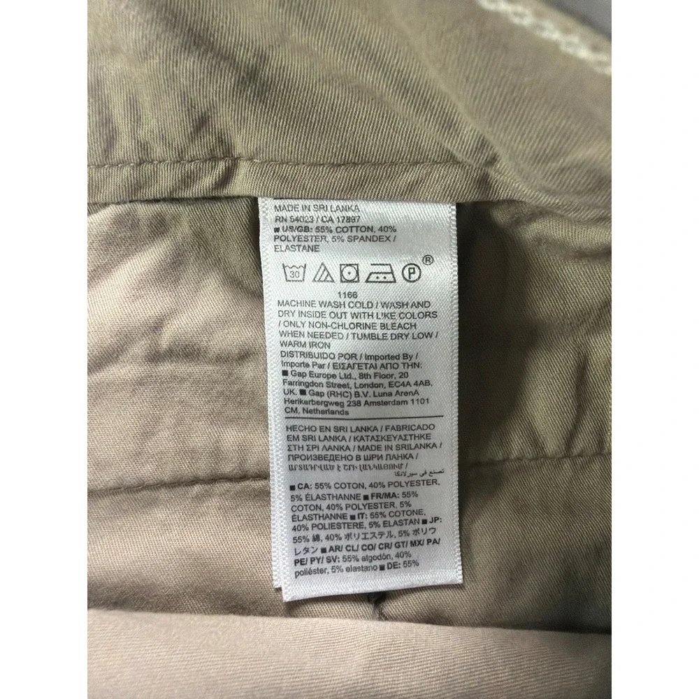 Banana Republic Core Temp Performance Cotton Blend Gray Men's 36